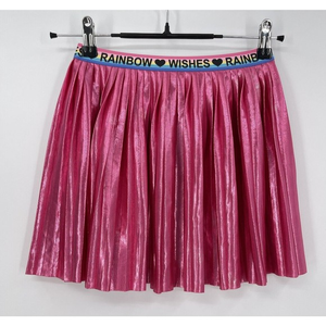 365 Kids From Garanimals Girls’ Size 7 Shimmer Foil Pleated‎ Skirt
